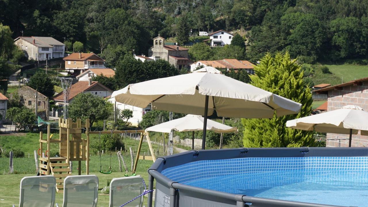 Casa Madrazo Con Piscina Y Parrillas Praves Eksteriør billede